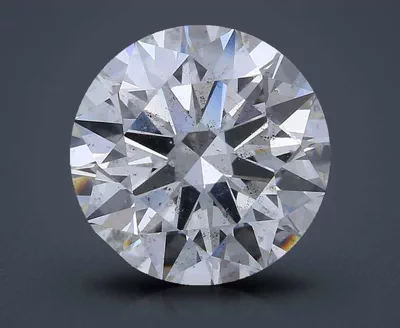 3.15ct H SI1 Rare Carat Ideal Cut Round Lab Grown Diamond