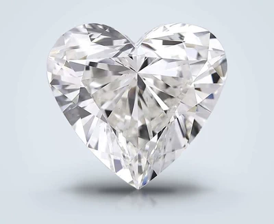 9.05ct G VS1 Rare Carat Ideal Cut Heart Lab Grown Diamond