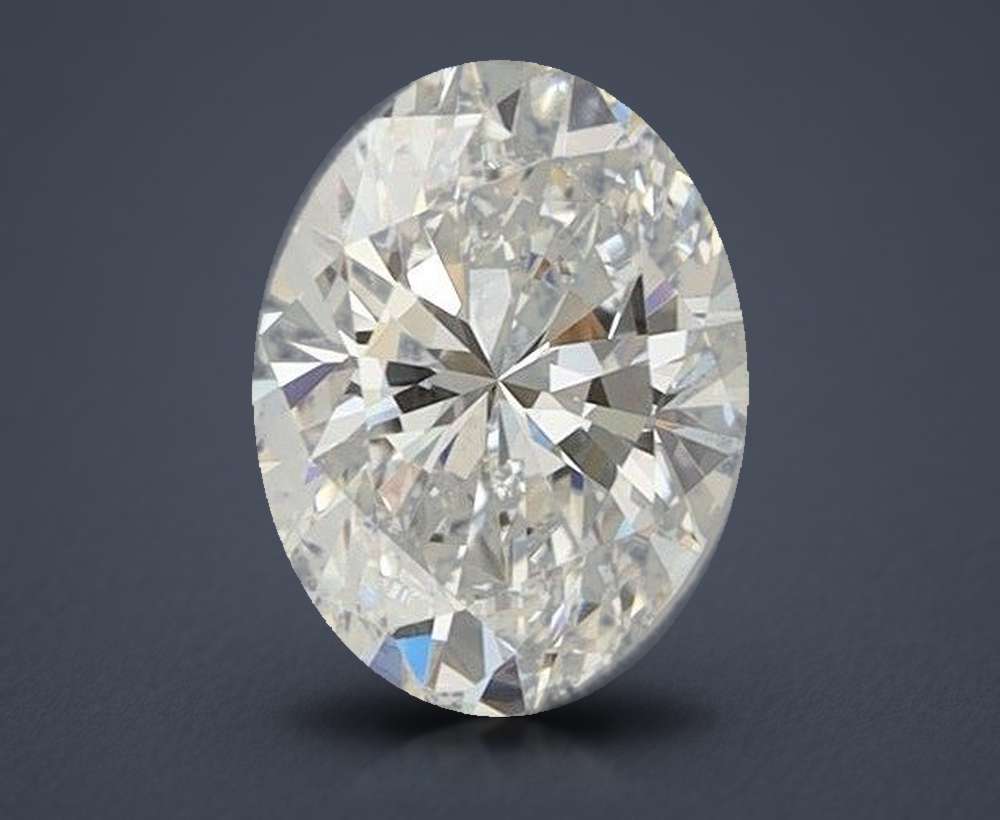 1.02ct D VVS2 Rare Carat Ideal Cut Oval Lab Grown Diamond