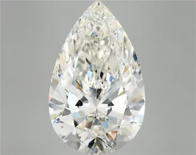 12.22ct G VVS2 Rare Carat Ideal Cut Pear Lab Grown Diamond