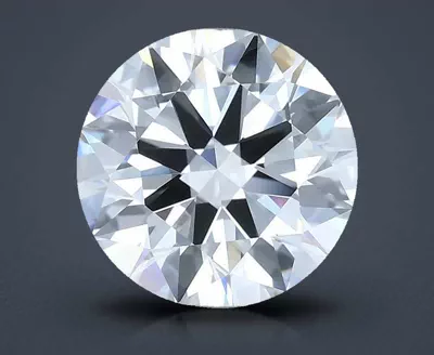 1.61ct H IF Rare Carat Ideal Cut Round Diamond