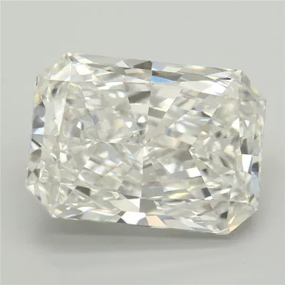 7.53ct F VVS2 Rare Carat Ideal Cut Radiant Lab Grown Diamond