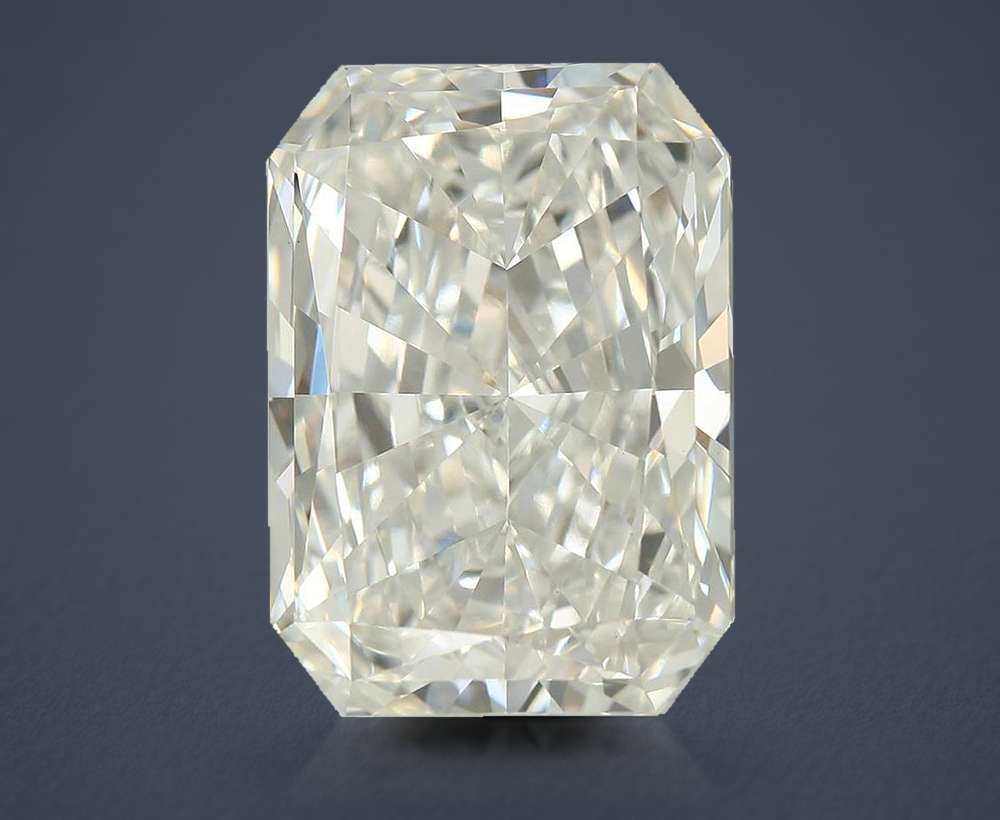 7.53ct F VVS2 Rare Carat Ideal Cut Radiant Lab Grown Diamond
