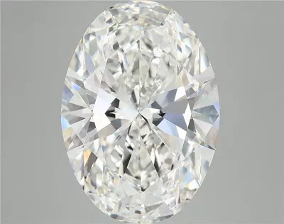 10.06ct F VS1 Rare Carat Ideal Cut Oval Lab Grown Diamond