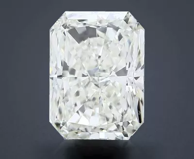 3.01ct J SI1 Rare Carat Ideal Cut Radiant Diamond
