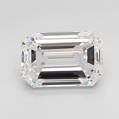 1.00ct D VS1 Rare Carat Ideal Cut Emerald Lab Grown Diamond