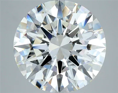 5.02ct H VS2 Rare Carat Ideal Cut Round Diamond