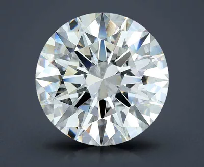 5.02ct H VS2 Rare Carat Ideal Cut Round Diamond