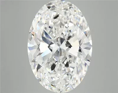 10.55ct E VVS2 Rare Carat Ideal Cut Oval Lab Grown Diamond