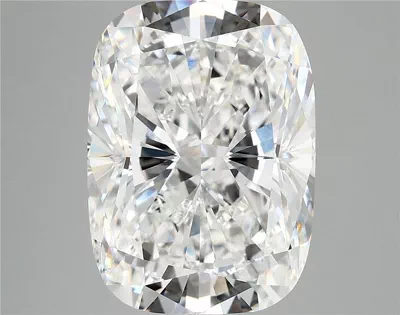 8.13ct F VVS2 Rare Carat Ideal Cut Cushion Lab Grown Diamond