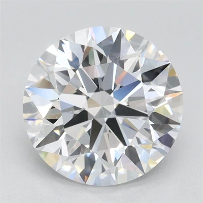 2.01ct D FL Rare Carat Ideal Cut Round Lab Grown Diamond