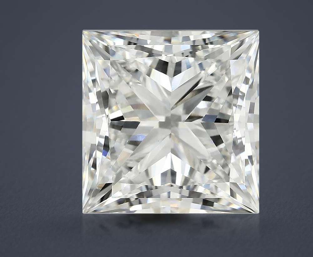 8.23ct E VVS2 Rare Carat Ideal Cut Princess Lab Grown Diamond