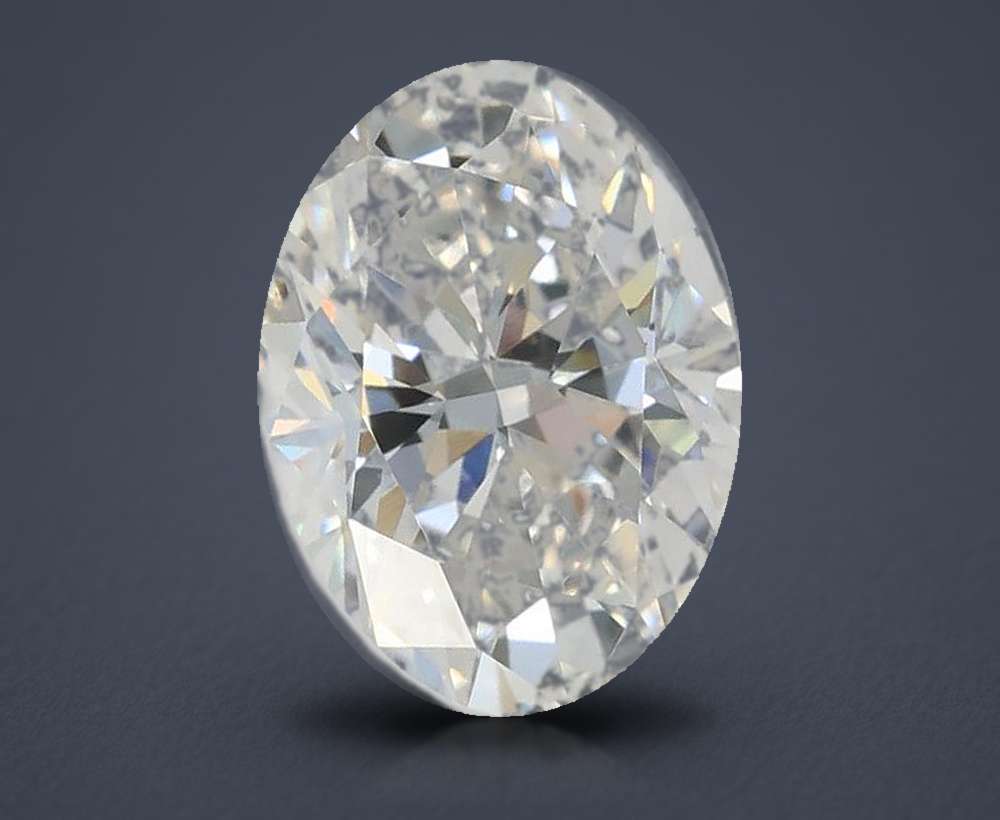 1.53ct E VVS2 Rare Carat Ideal Cut Oval Lab Grown Diamond