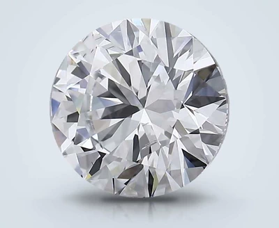 3.03ct E SI1 Rare Carat Ideal Cut Round Lab Grown Diamond