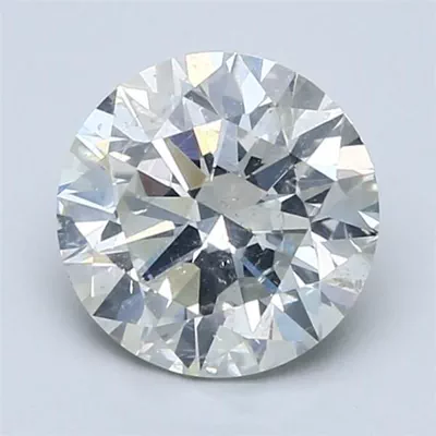 2.00ct I SI2 Rare Carat Ideal Cut Round Diamond