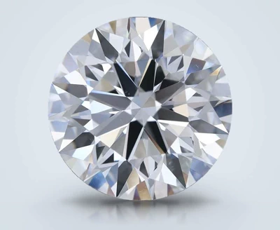 5.04ct D SI1 Rare Carat Ideal Cut Round Diamond