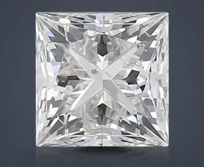 2.50ct J SI1 Rare Carat Ideal Cut Princess Diamond