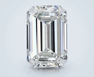 1.01ct F VS2 Rare Carat Ideal Cut Emerald Lab Grown Diamond