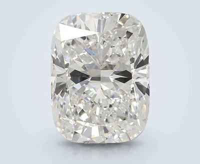 5.59ct E VVS2 Rare Carat Ideal Cut Cushion Lab Grown Diamond