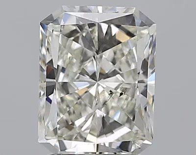 2.01ct K SI2 Rare Carat Ideal Cut Radiant Diamond