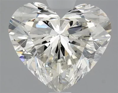 2.06ct J SI2 Rare Carat Ideal Cut Heart Diamond