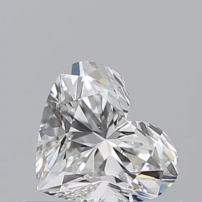 0.57ct H VS1 Rare Carat Ideal Cut Heart Diamond
