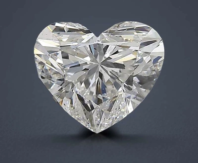 2.50ct E SI2 Excellent Cut Heart Diamond