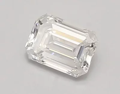 0.88ct E VVS2 Rare Carat Ideal Cut Emerald Lab Grown Diamond
