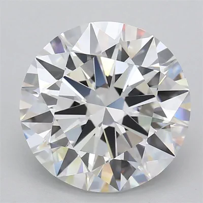 4.87ct D IF Rare Carat Ideal Cut Round Lab Grown Diamond