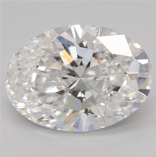 1.51ct D VVS2 Rare Carat Ideal Cut Oval Lab Grown Diamond