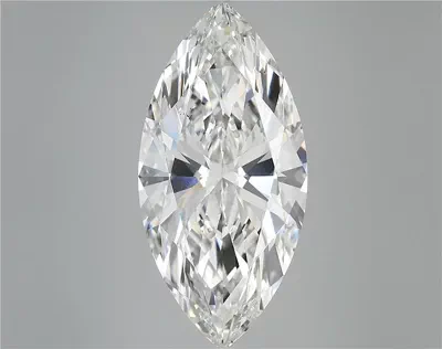 8.04ct F VS2 Rare Carat Ideal Cut Marquise Lab Grown Diamond