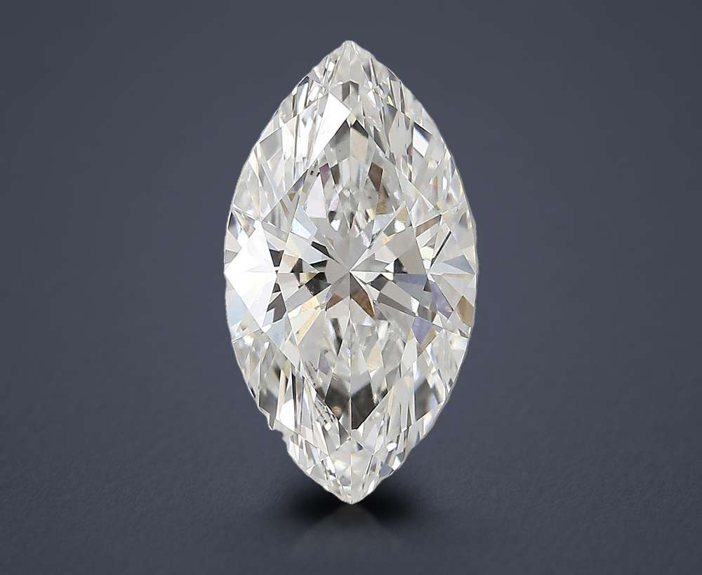 4.08ct F VVS2 Rare Carat Ideal Cut Marquise Lab Grown Diamond