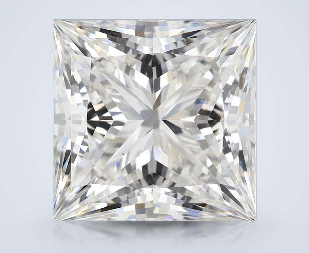 8.82ct F VS1 Rare Carat Ideal Cut Princess Lab Grown Diamond