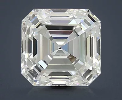 1.55ct F VVS2 Rare Carat Ideal Cut Asscher Lab Grown Diamond