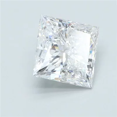 1.77ct F VVS2 Rare Carat Ideal Cut Princess Lab Grown Diamond