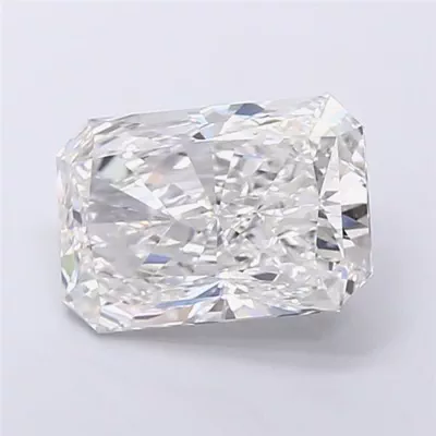 6.02ct F VVS2 Rare Carat Ideal Cut Radiant Lab Grown Diamond