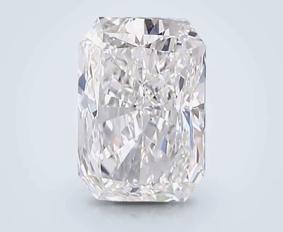 6.02ct F VVS2 Rare Carat Ideal Cut Radiant Lab Grown Diamond