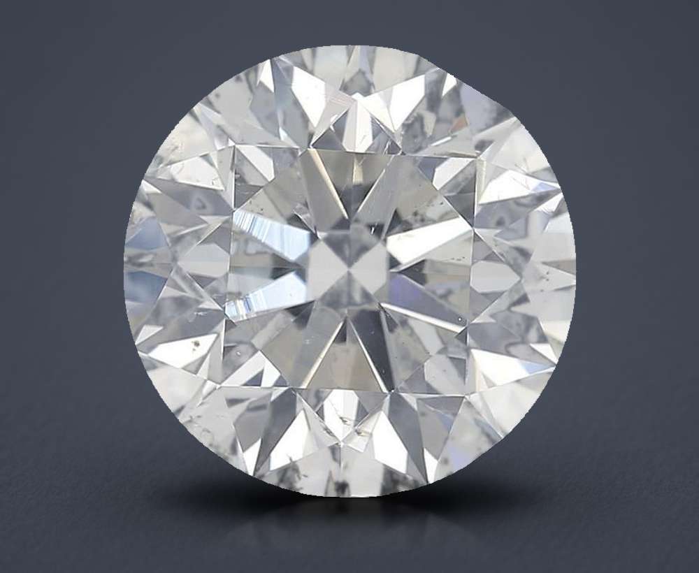 3.01ct I SI2 Excellent Cut Round Diamond