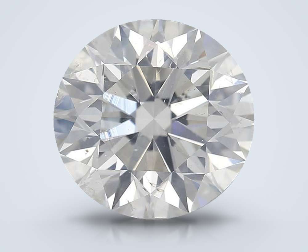 3.01ct I SI2 Excellent Cut Round Diamond