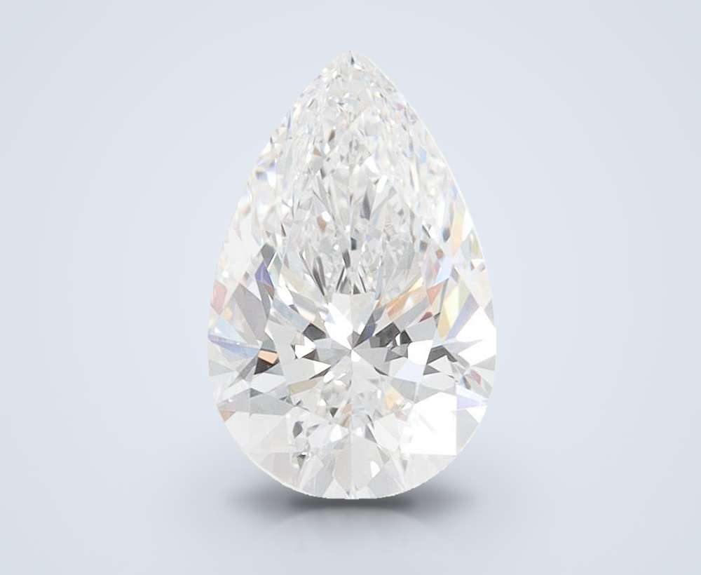1.02ct D VVS1 Rare Carat Ideal Cut Pear Lab Grown Diamond