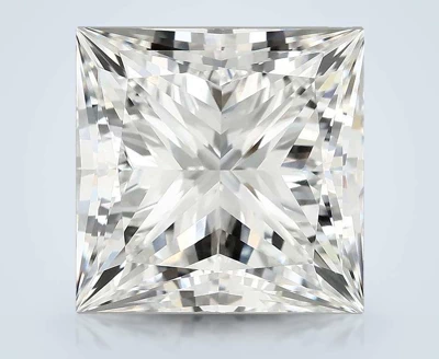 10.22ct F VVS2 Rare Carat Ideal Cut Princess Lab Grown Diamond