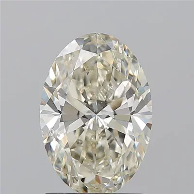 1.70ct K SI1 Rare Carat Ideal Cut Oval Diamond