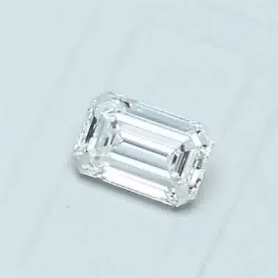 0.33ct D IF Rare Carat Ideal Cut Emerald Diamond