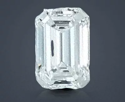 0.33ct D IF Rare Carat Ideal Cut Emerald Diamond