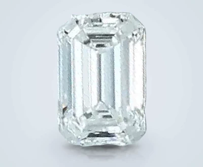 0.33ct D IF Rare Carat Ideal Cut Emerald Diamond