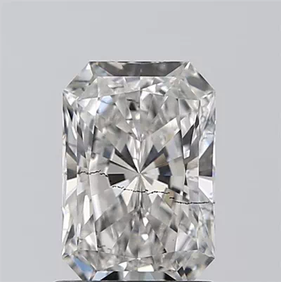 1.07ct F SI1 Rare Carat Ideal Cut Radiant Lab Grown Diamond