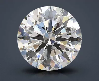 3.35ct D VS2 Rare Carat Ideal Cut Round Lab Grown Diamond