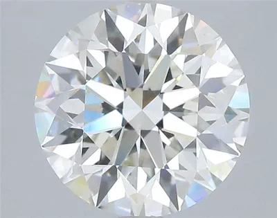 4.01ct J VS2 Excellent Cut Round Diamond