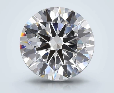6.37ct F VVS1 Excellent Cut Round Lab Grown Diamond