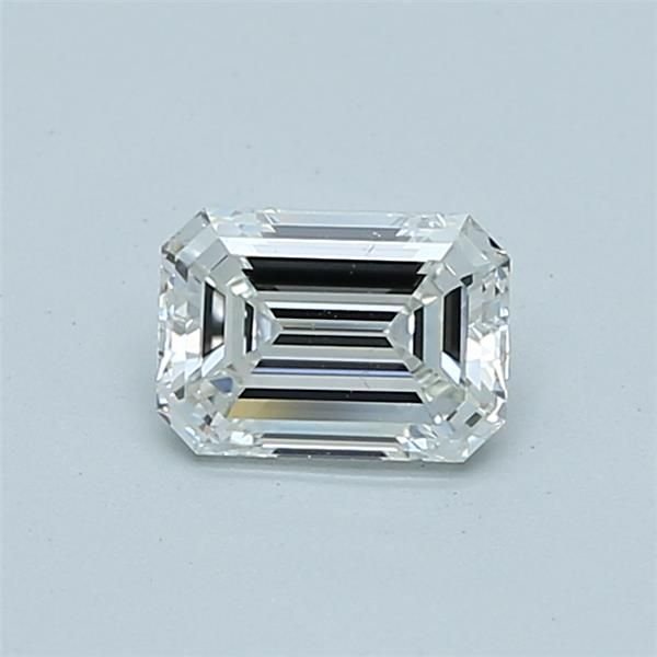 0.70ct G VVS2 Rare Carat Ideal Cut Emerald Diamond